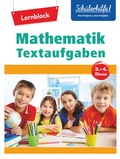 Cover: Lernblock Mathematik - Textaufgaben 3.-4. Klasse - Naumann & G&ouml;bel