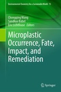 Cover: Microplastic Occurrence, Fate, Impact, and Remediation - Springer