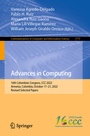 Cover: Advances in Computing - Springer