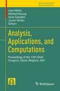 Cover: Analysis, Applications, and Computations - Birkh&auml;user