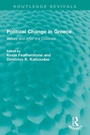 Cover: Political Change in Greece - Routledge