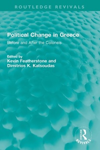 Bild: Political Change in Greece - Routledge