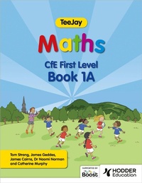 Enlarge image Cover: TeeJay Maths CfE First Level Book 1A Second Edition - Hodder Gibson