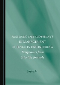 Abbildung von: Neoteric Developments in Management Science in Engineering - Cambridge Scholars Publishing