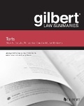 Cover: Gilbert Law Summary on Torts - West Academic Press