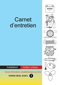 Cover: Carnet d'entretien - Installation moteur unique - Voyage Press