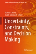 Cover: Uncertainty, Constraints, and Decision Making - Springer