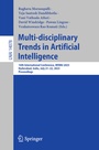 Cover: Multi-disciplinary Trends in Artificial Intelligence - Springer