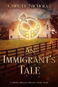 Cover: An Immigrant's tale: A Druid's Brooch Prequel Short Story (The Druid's Brooch Series, #0.5) - Christy Nicholas