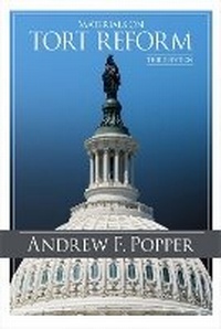 Enlarge image Cover: Materials on Tort Reform - West Academic Press