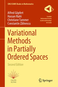 Abbildung von: Variational Methods in Partially Ordered Spaces - Springer