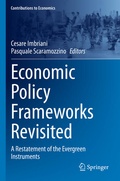 Cover: Economic Policy Frameworks Revisited - Springer