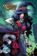 Cover: Midnight Witch #5 - TidalWave Productions