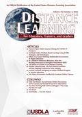 Cover: Distance Learning - IAP - Information Age Publishing