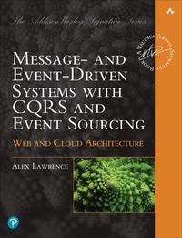 Enlarge image Cover: Message- and Event-Driven Systems with CQRS and Event Sourcing - Addison Wesley
