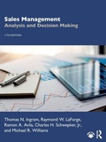 Cover: Sales Management - Routledge