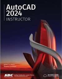 Abbildung von: AutoCAD 2024 Instructor - SDC Publications