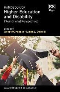 Enlarge image Cover: Handbook of Higher Education and Disability - Edward Elgar Publishing