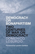 Cover: Democracy or Bonapartism - Verso Books