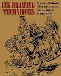 Cover: Ink Drawing Techniques - Chosho Publishing