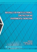 Cover: Materials for Power Electronics, Construction and Environmental Engineering - Trans Tech Publications Ltd