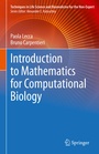 Cover: Introduction to Mathematics for Computational Biology - Springer