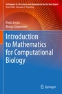 Cover: Introduction to Mathematics for Computational Biology - Springer