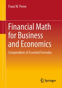 Abbildung von: Financial Math for Business and Economics - Springer