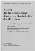 Cover: Katalog der deutschsprachigen illustrierten Handschriften des Mittelalters Band 10, Lfg. 3 - Bayerische Akademie der Wissenschaften