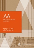 Cover: Arch&auml;ologischer Anzeiger - Reichert Verlag