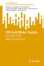 Cover: Off-Grid Water Supply - Springer