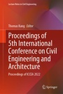Cover: Proceedings of 5th International Conference on Civil Engineering and Architecture - Springer
