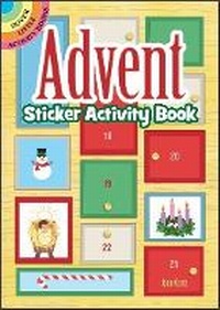 Enlarge image Cover: Advent Sticker Activity Book - Dover Publications Inc.