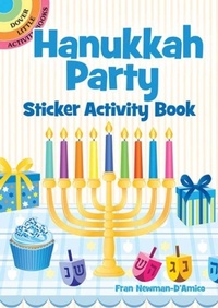 Enlarge image Cover: Hanukkah Party Sticker Activity Book - Dover Publications Inc.