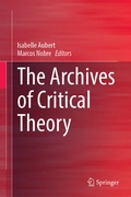 Cover: The Archives of Critical Theory - Springer