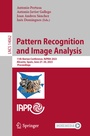 Cover: Pattern Recognition and Image Analysis - Springer