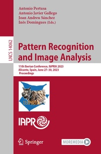 Enlarge image Cover: Pattern Recognition and Image Analysis - Springer