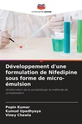 Cover: Developpement d'une formulation de Nifedipine sous forme de micro-emulsion - Editions Notre Savoir