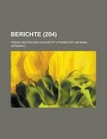 Cover: Berichte (204) - Rarebooksclub.com