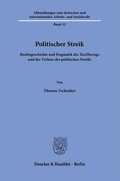 Cover: Politischer Streik. - Duncker & Humblot