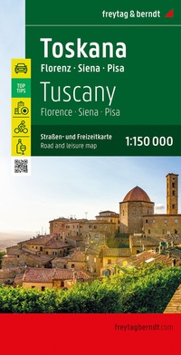 Abbildung von: Toskana, Straßen- und Freizeitkarte 1:150.000, freytag & berndt - Freytag-Berndt und ARTARIA