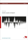 Cover: Dualities in graphs and digraphs - Universit&auml;tsverlag der TU Berlin