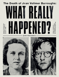Cover: The Death of Joan Vollmer Burroughs - Moloko Print