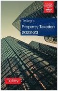 Cover: Tolley's Property Taxation 2022-23 - Tolley