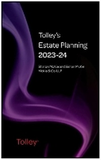 Abbildung von: Tolley's Estate Planning 2023-24 - Tolley
