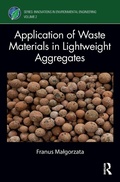 Cover: Application of Waste Materials in Lightweight Aggregates - Routledge