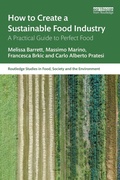 Cover: How to Create a Sustainable Food Industry - Routledge