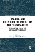Cover: Financial and Technological Innovation for Sustainability - Routledge