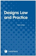 Cover: Designs Law and Practice - Butterworths Law