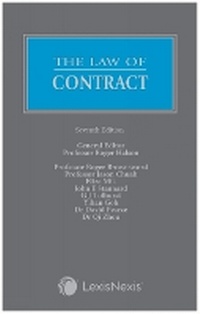 Abbildung von: The Law of Contract - Butterworths Law